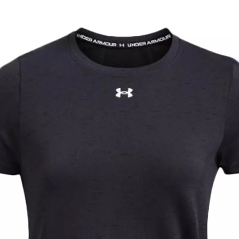 Vanish Seamless Loose Ss T-Shirt - Black/White - Women's