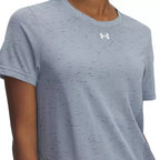 Vanish Seamless Loose Ss T-Shirt - Blue - Women