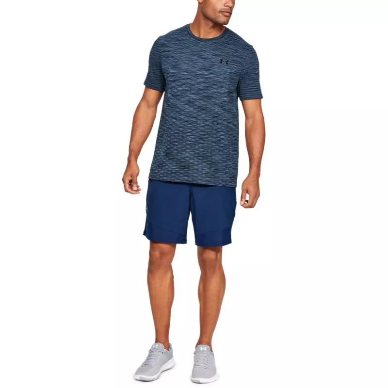 T-Shirt Vanish Seamless Ss Novelty - Bleu - Homme