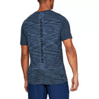 T-Shirt Vanish Seamless Ss Novelty - Bleu - Homme