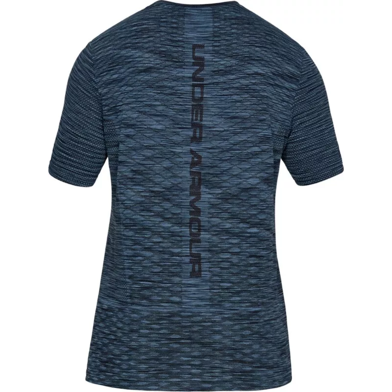 T-Shirt Vanish Seamless Ss Novelty - Bleu - Homme