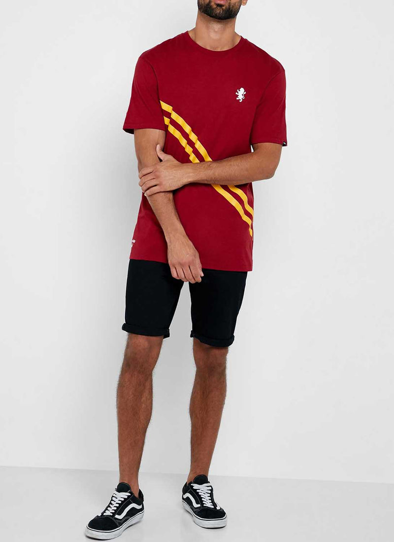 Vans - Tee-Shirt Vans Harry Potter Gryffindor Ss - Biking Red - Homme