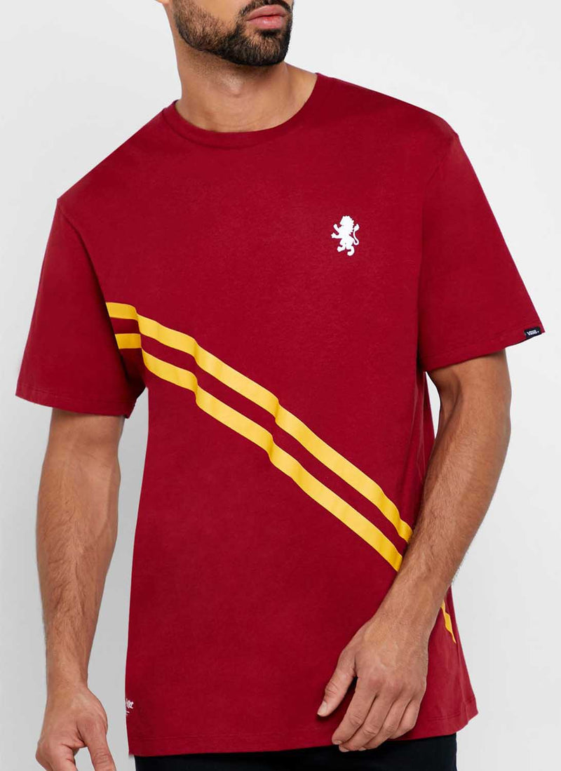 Vans - Tee-Shirt Vans Harry Potter Gryffindor Ss - Biking Red - Homme