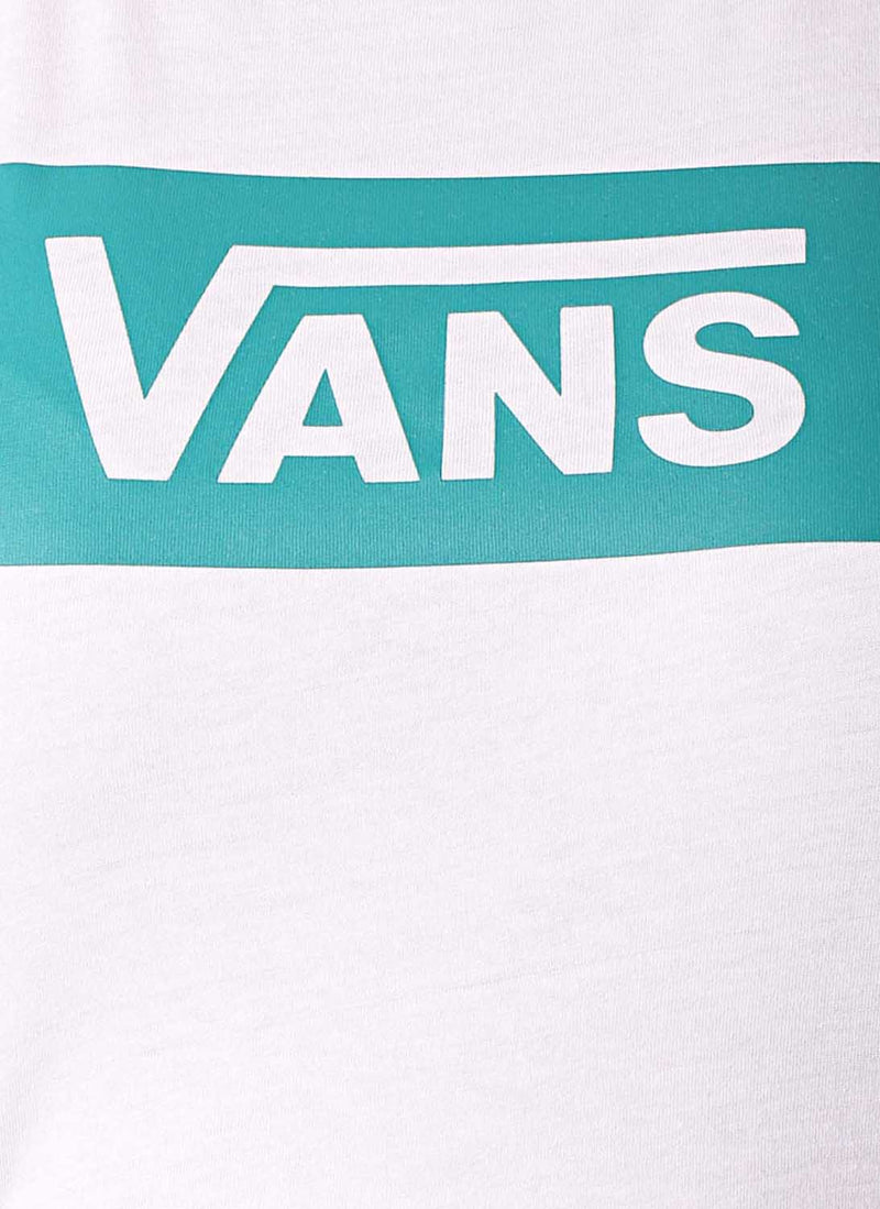 Vans - Tee-Shirt Vans Trangle Range Ringer - Blanc - Femme