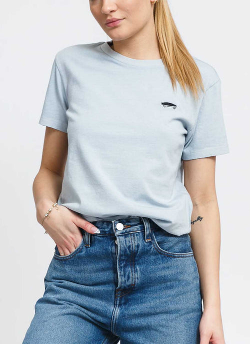 Vans - Tee-Shirt Vista View Crew - Ballad Blue - Femme