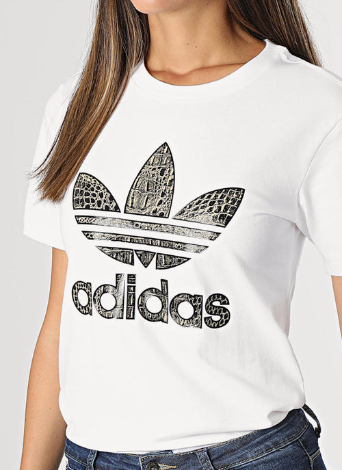 Adidas - Tee-Shirt Adidas Originals - White - Femme