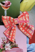 Izaac Tartan Knot Barrette