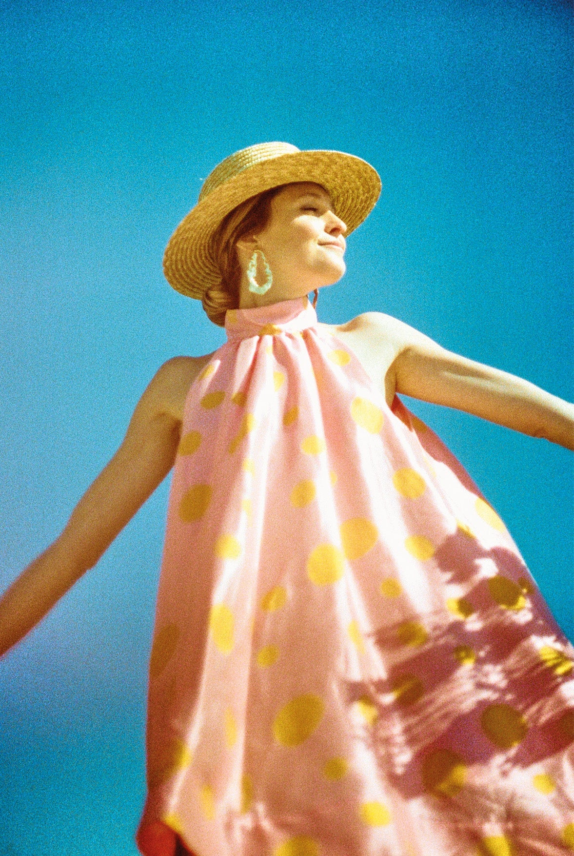 Paule Swinging Dot Dress