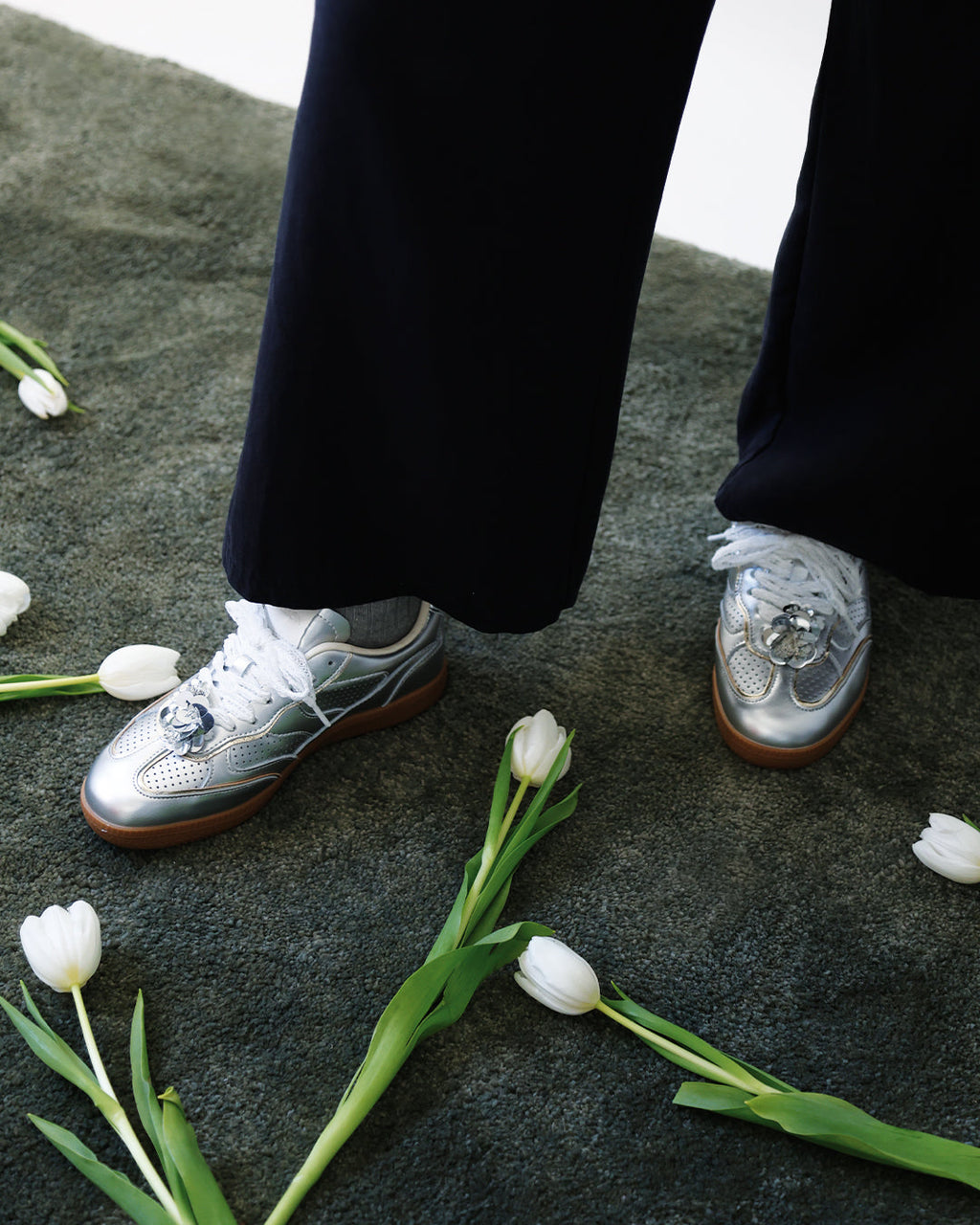 Sneakers Ten - Argent