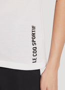 Le Coq Sportif - Tee-Shirt Tennis N°1 - New Optical White - Femme