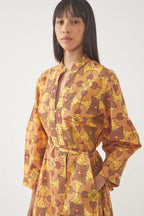 Robe Longue Tereza - Marron