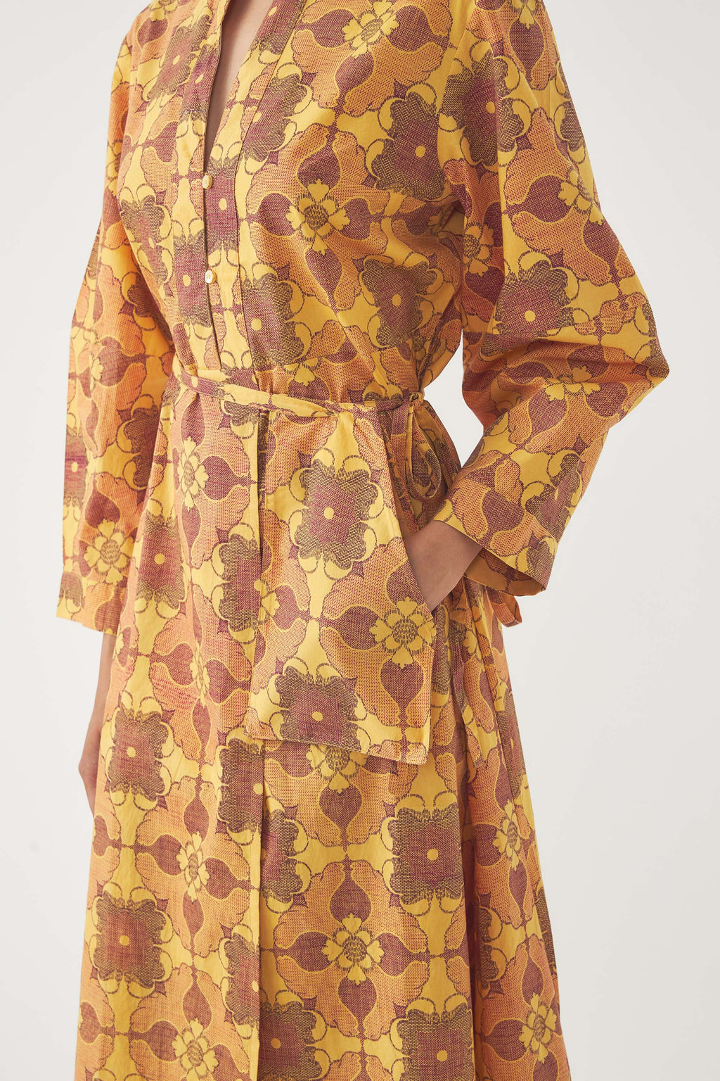 Robe Longue Tereza - Marron