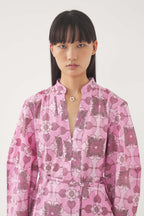 Robe Longue Tereza - Rose