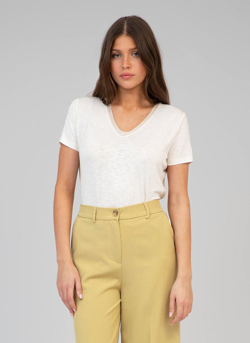 T-Shirt Terry Ecru