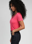 T-Shirt Terry Framboise