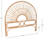 Bahia - Natural Rattan Headboard