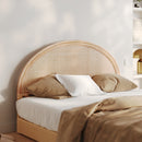 Tête de lit Madya en rotin naturel 160 cm