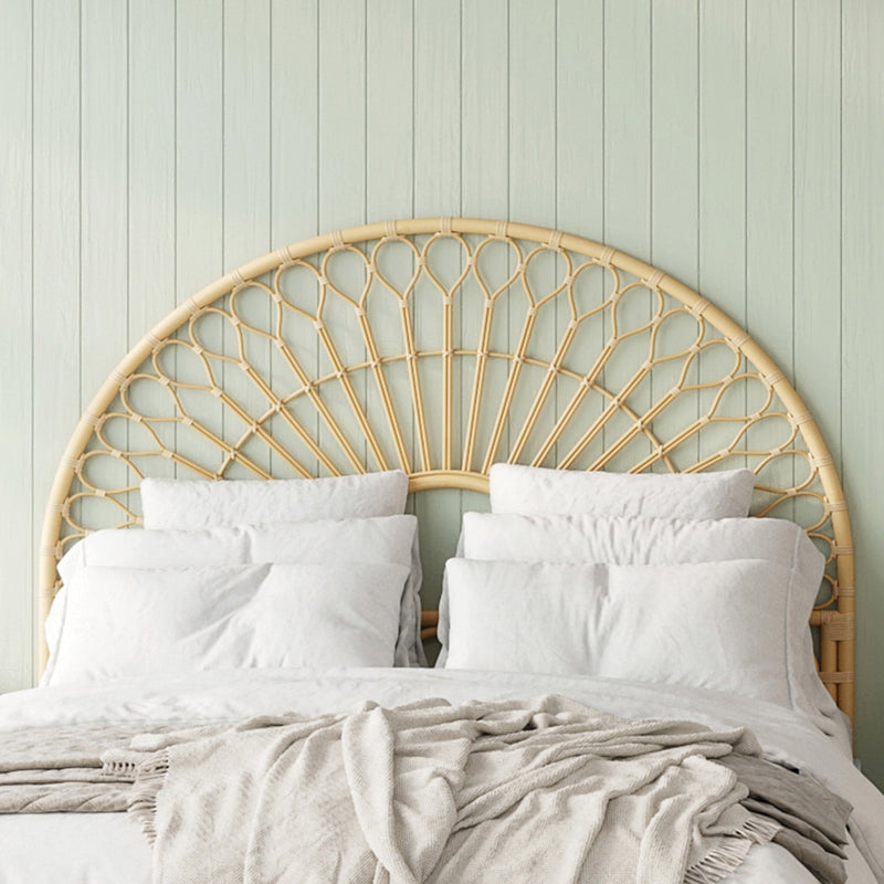 tete de lit bahia 140 cm rotin naturel