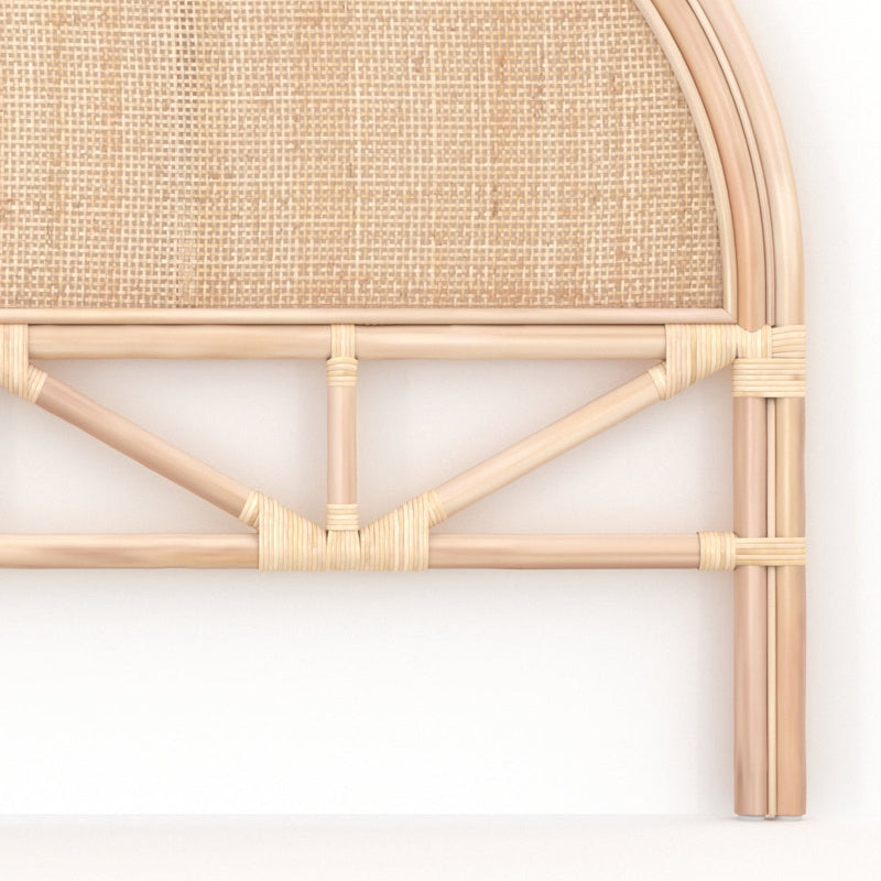 Tête de lit Madya en rotin naturel 140 cm