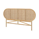Tête de lit Navahino en rotin 140 cm