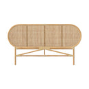 Tête de lit Navahino en rotin 140 cm