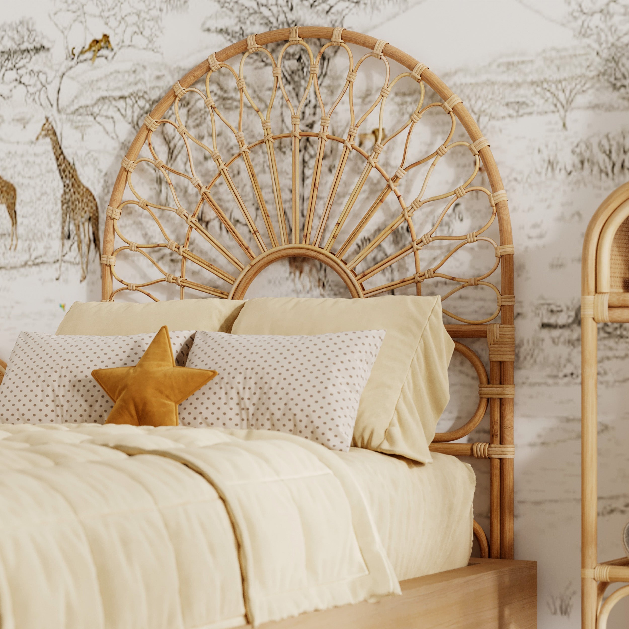 Bahia - Natural Rattan Headboard