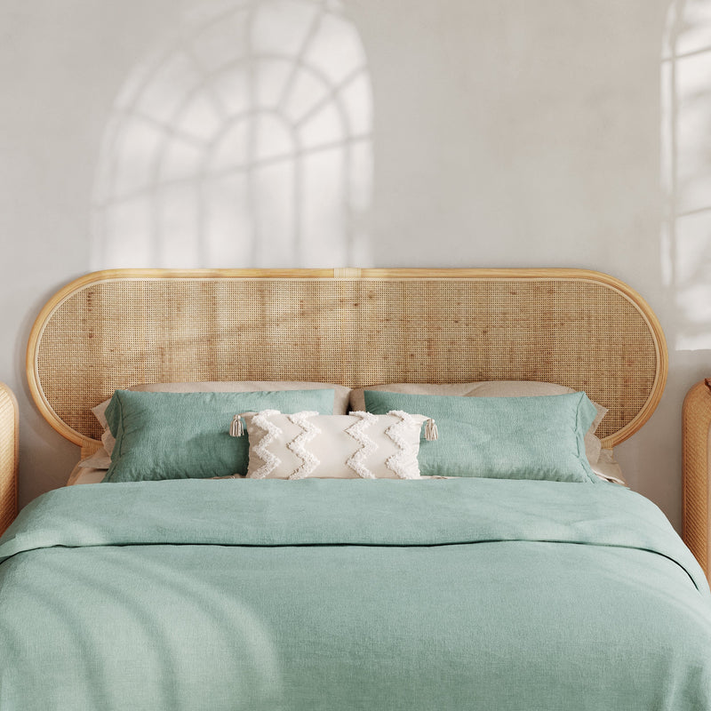 Tête de lit Navahino en rotin 160 cm