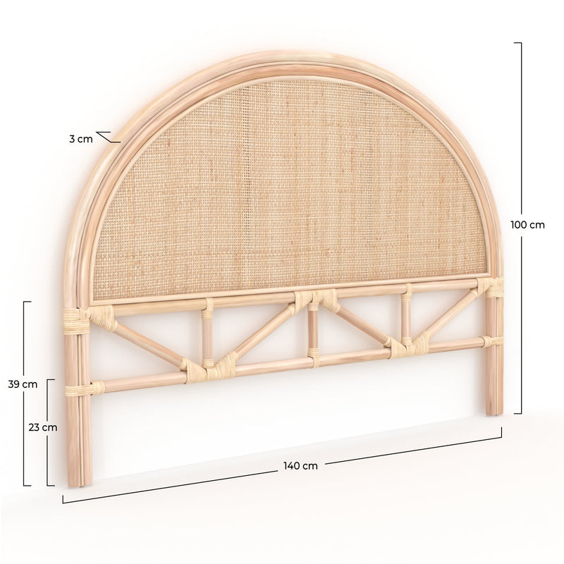Tête De Lit Madya - Marron Clair