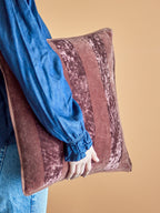 Kosar - Coussin - Marron - Coton