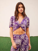 TOP FLUIDE COL V THAIS PETITE MENDIGOTE
