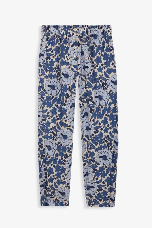 Thais Blue Bloom Pants