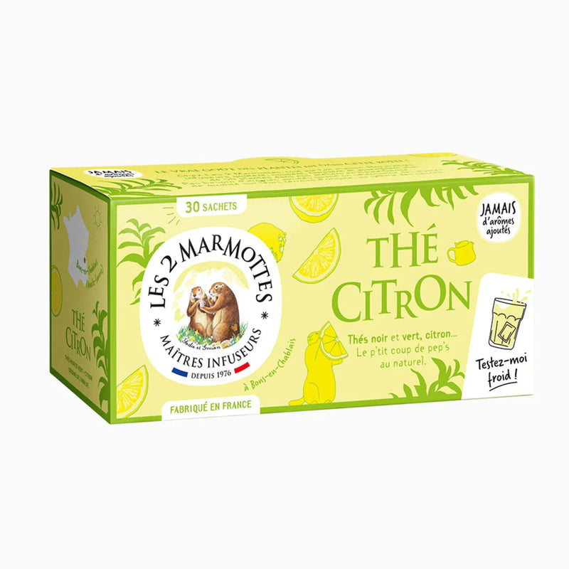 Thé Citron Bio - 30 Sachets