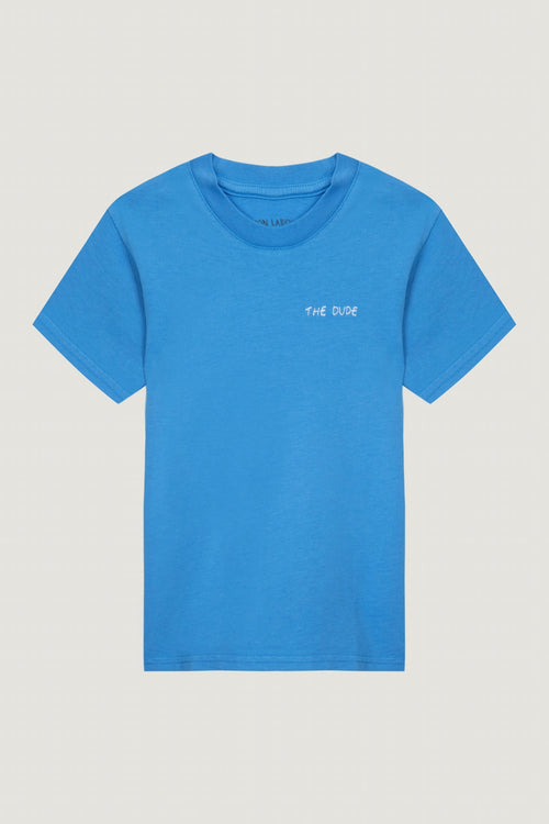 "the dude" léon t-shirt#color_aquarium-blue