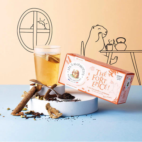 Thé Fort Épicé Bio - 30 Sachets