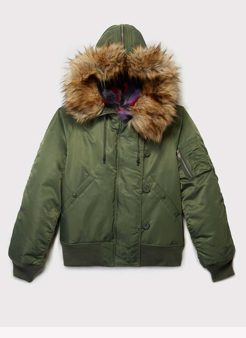 The Kooples - Blouson - Vert - Femme