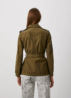 The Kooples - Cortavientos - Military Kaki - Mujer