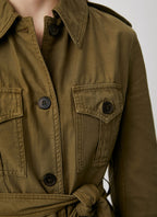 The Kooples - Cortavientos - Military Kaki - Mujer