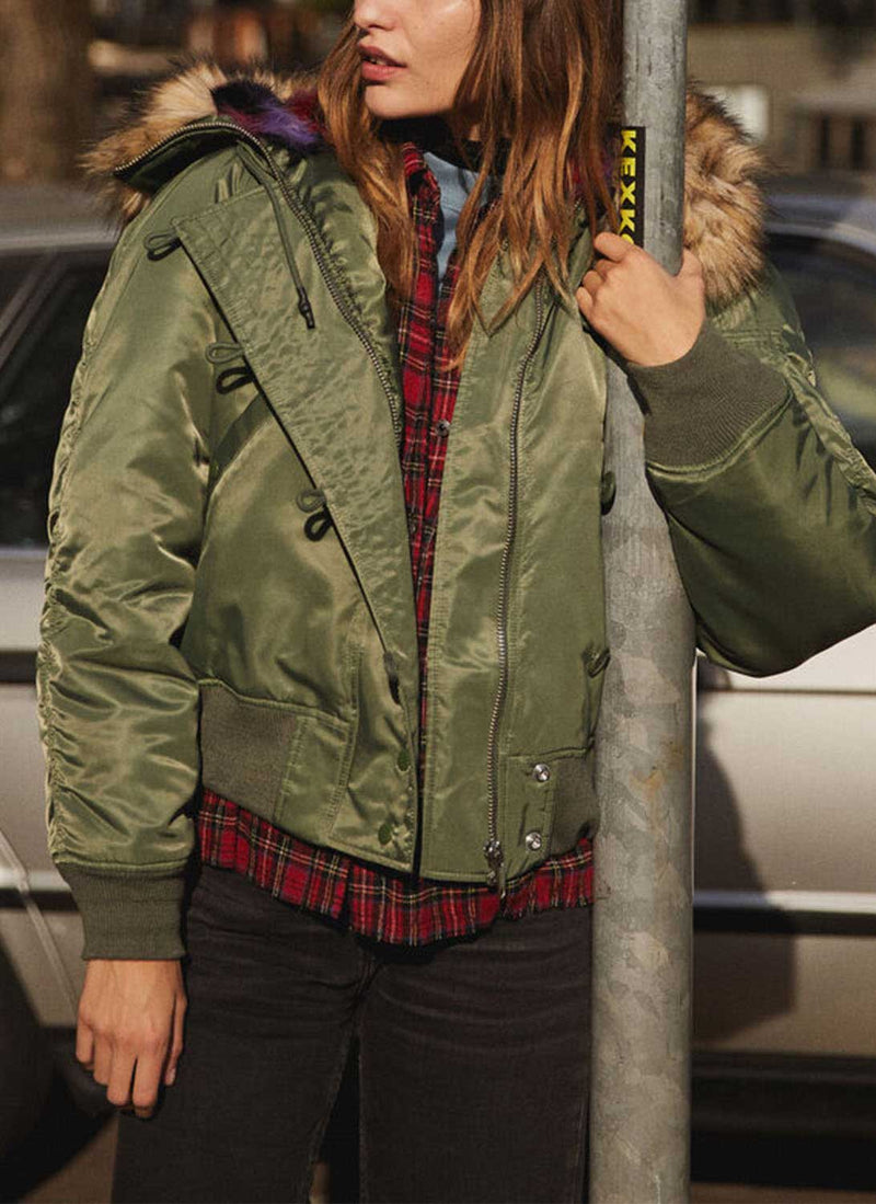 The Kooples - Blouson - Vert - Femme