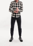 The Kooples - Chemise Checked - Black White - Homme