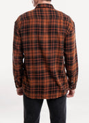 The Kooples - Chemise Oversized - Black,Orange - Homme