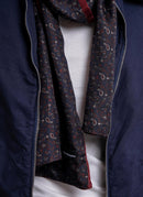 The Kooples - Foulard En Soie - Dark Navy - Unisexe