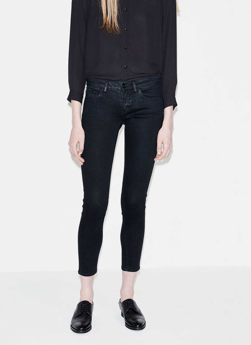 The Kooples - Vaqueros de corte suave - Negro - Mujer