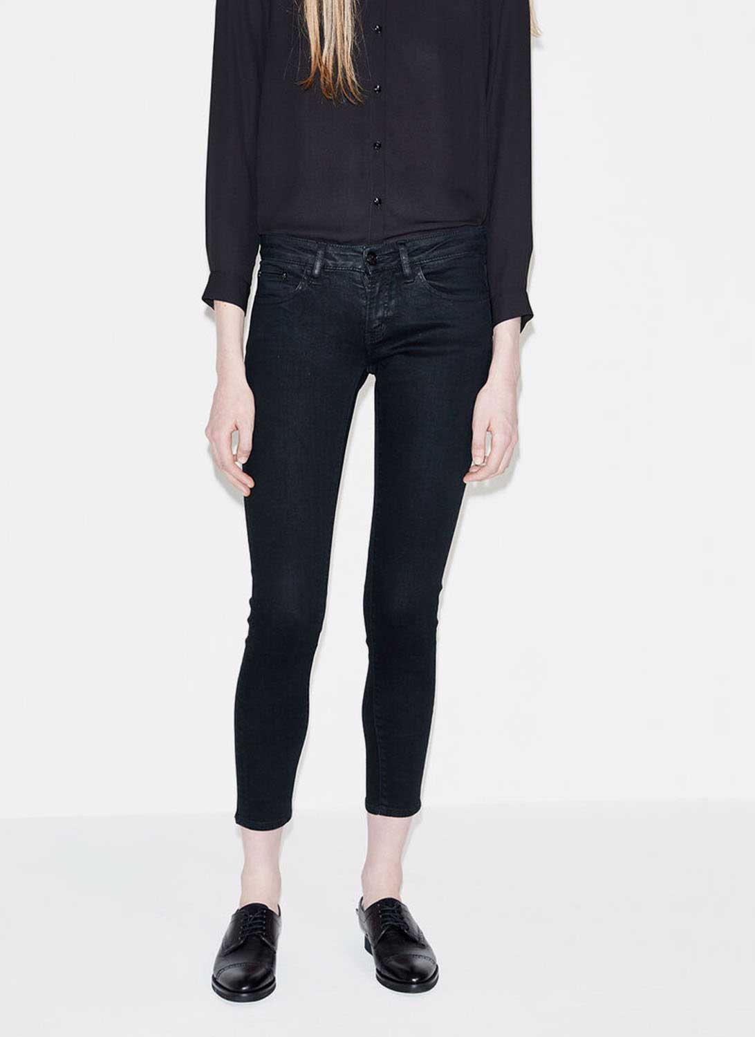 The Kooples - Vaqueros de corte suave - Negro - Mujer