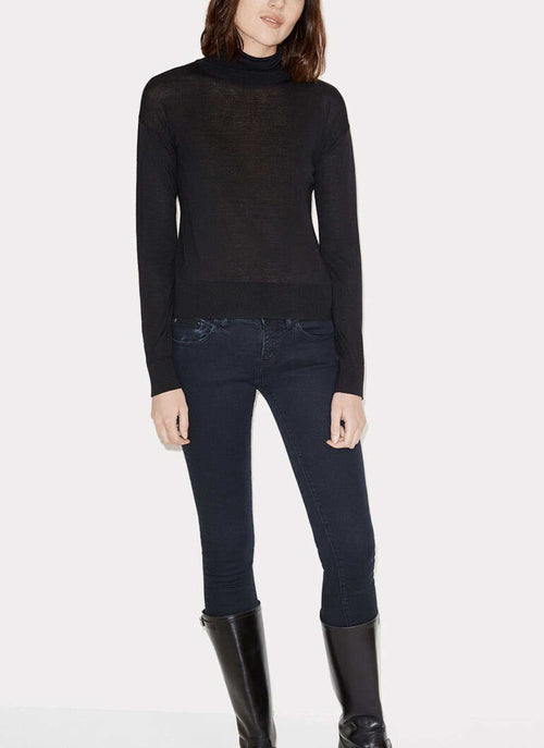 The Kooples - Jeans Skin Soft - Dark Navy - Femme