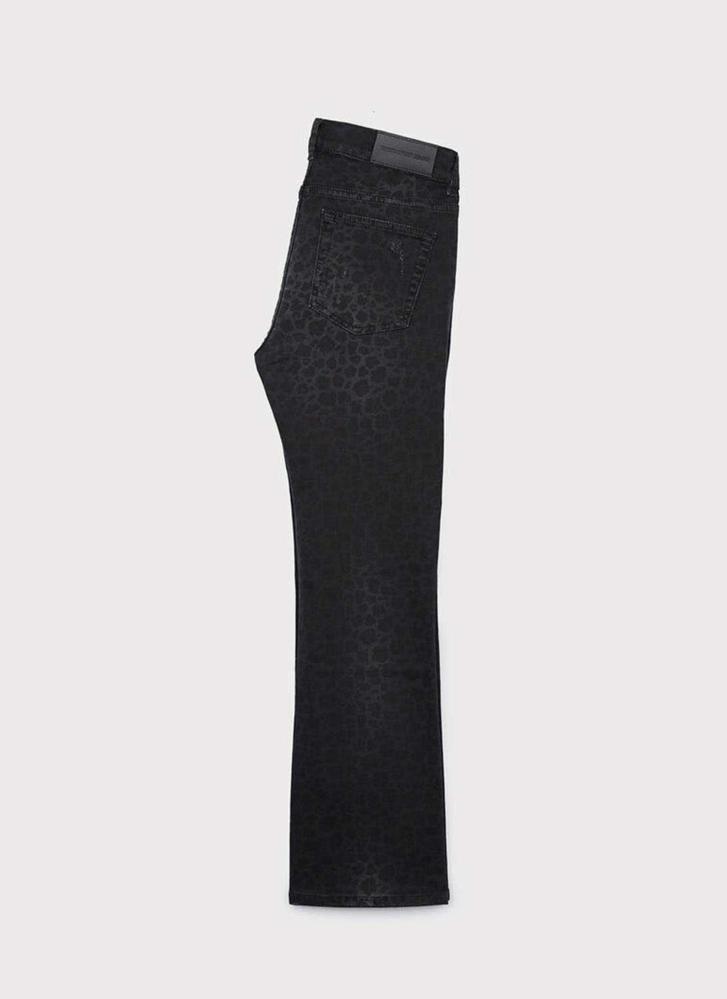 The Kooples - Vaquero Leopardo - Negro/Leopardo - Mujer