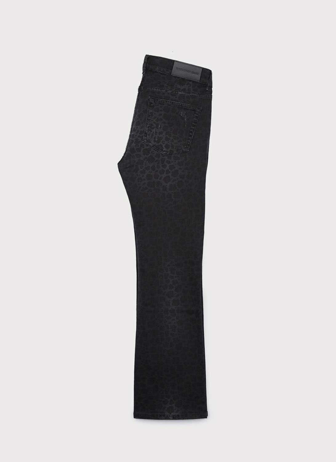 The Kooples - Vaquero Leopardo - Negro/Leopardo - Mujer