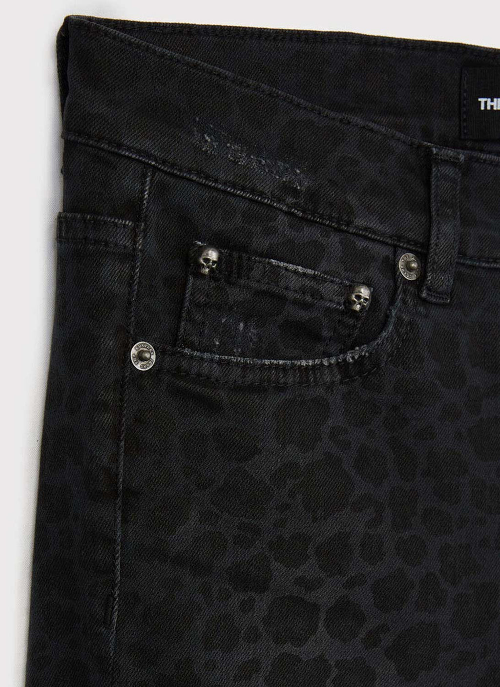 The Kooples - Vaquero Leopardo - Negro/Leopardo - Mujer