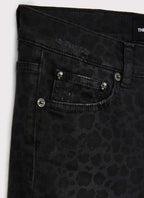 The Kooples - Vaquero Leopardo - Negro/Leopardo - Mujer
