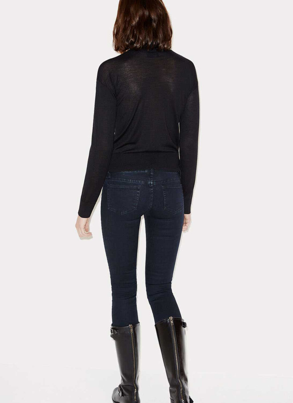 The Kooples - Jeans Skin Soft - Bleu Foncé - Femme