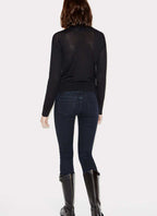 The Kooples - Jeans Skin Soft - Bleu Foncé - Femme